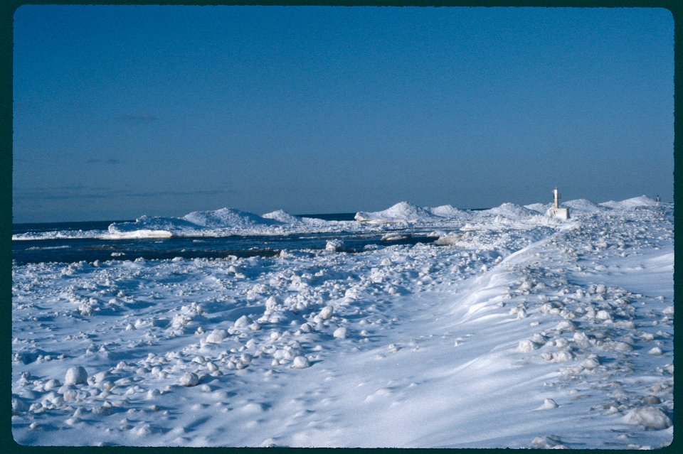 Ice on Pier 1984 -2